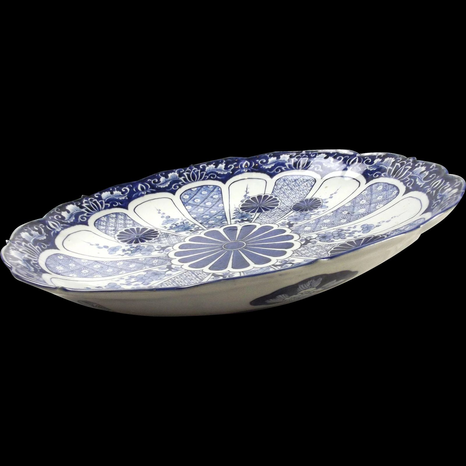 Large 19th Century Japanese Charger