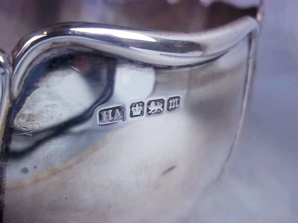 Large Engraved Sterling Silver Bowl Hallmarked For Sheffield 1904 by Atkin Bros - Image 4