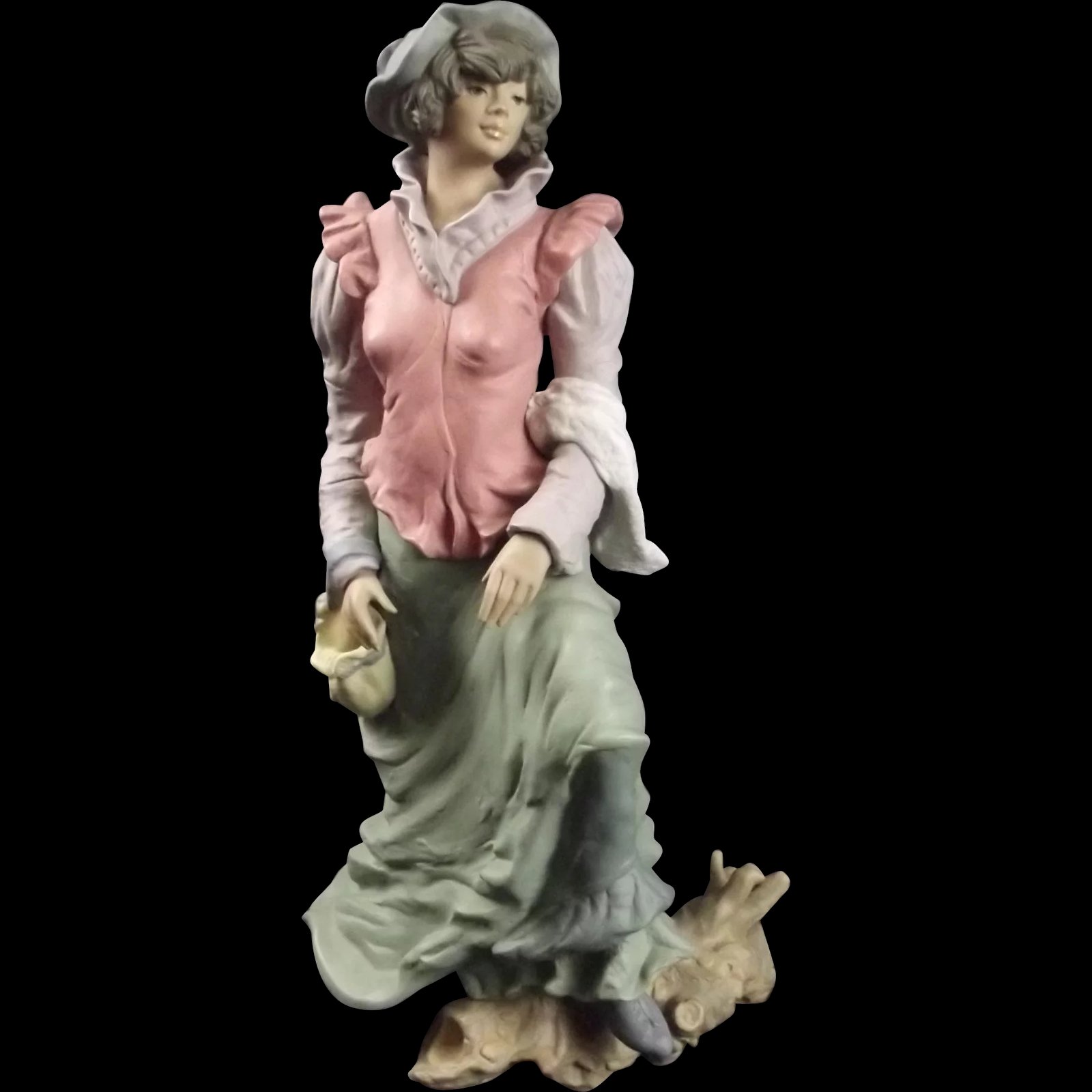 Large Lladró Limited Edition Figure No. 29 Pensive Journeys
