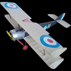 Large Model Of A British WW1 Sopwith Pup Fighter Aircraft