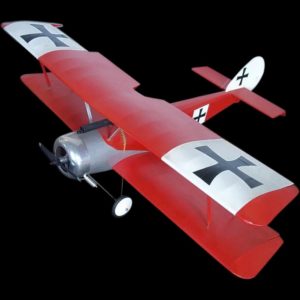 Large Model Of A Flair Puppeteer Painted As German WW1 Albatros D.III Fighter