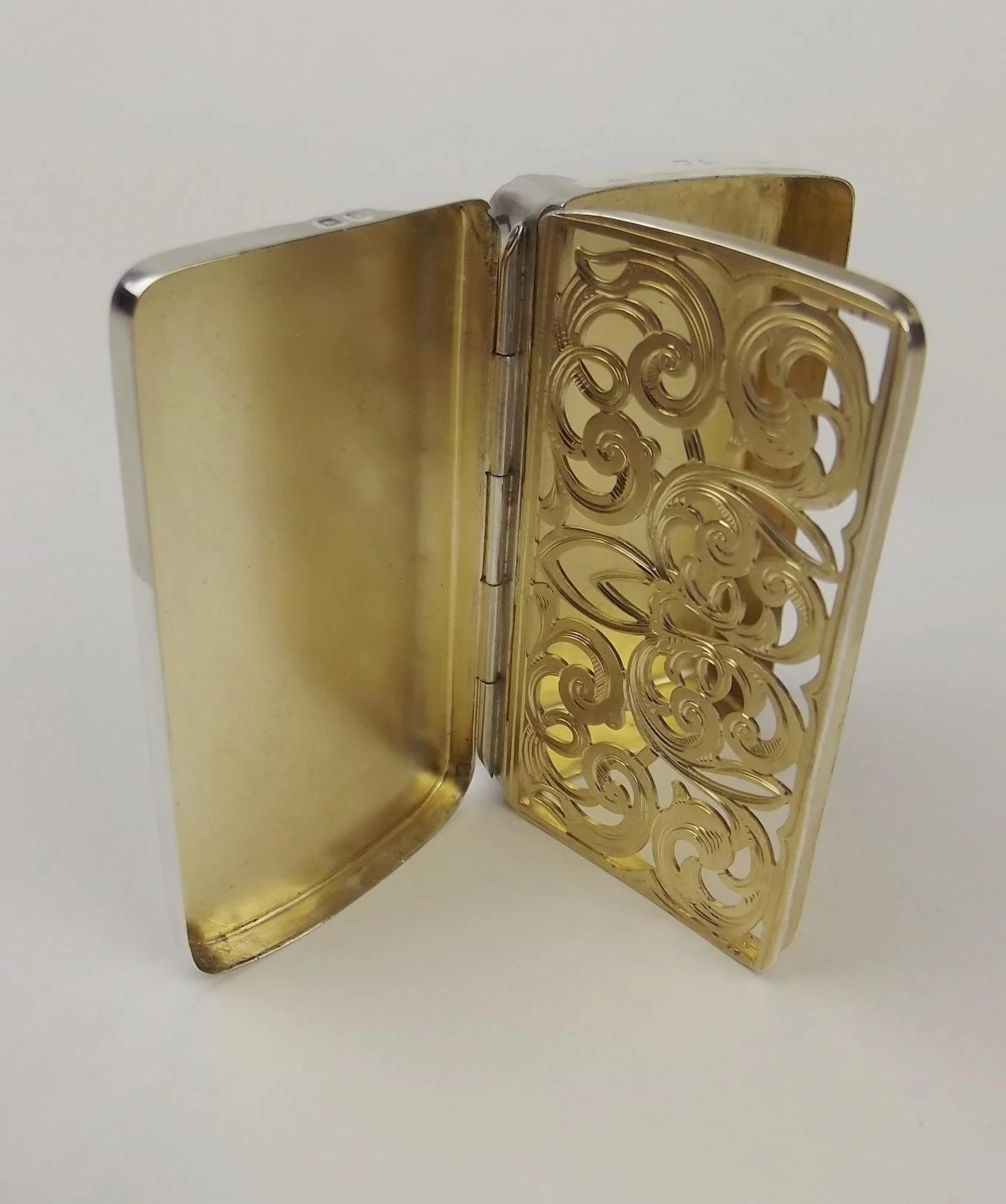 Large Silver Vinaigrette c1906 - Image 3