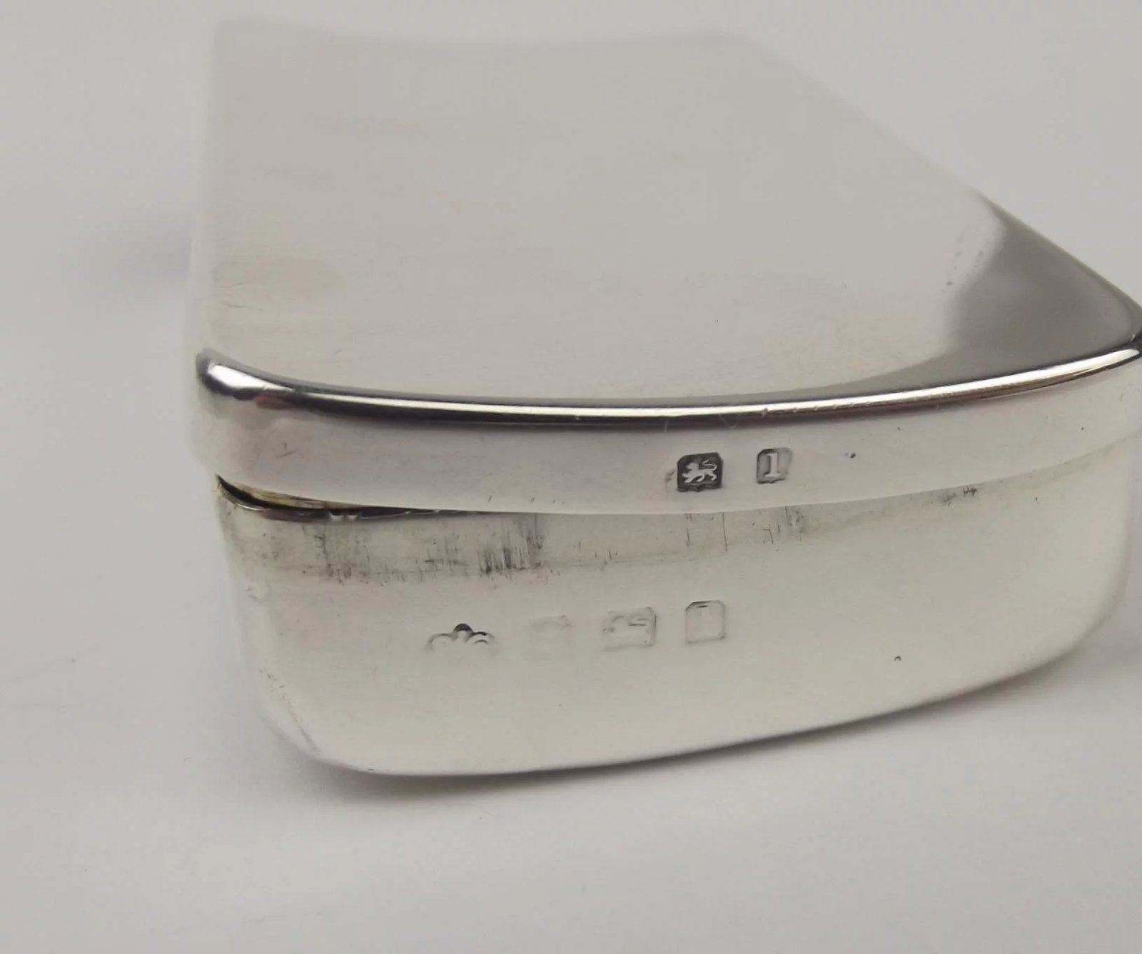 Large Silver Vinaigrette c1906 - Image 7