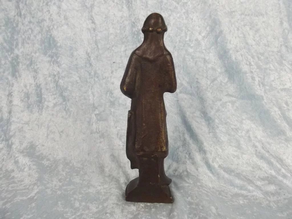 Late 19th Bronze Of A Circa 1370 Creton Of Estourment Knight Statue - Image 7
