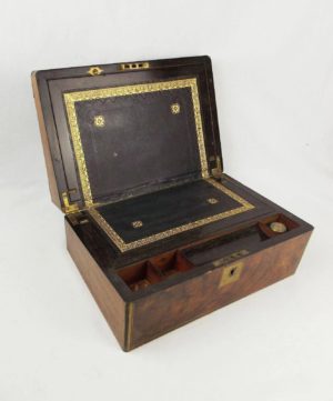 Late 19th Century Walnut Writing Slope