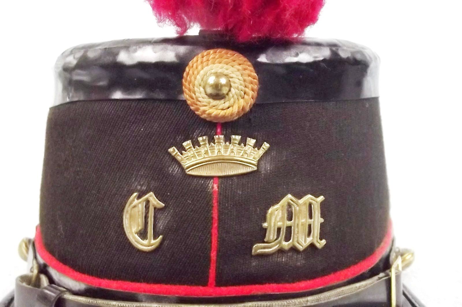 Late Version 1950 Pattern Portuguese Colégio Militar Military School Shako - Image 5