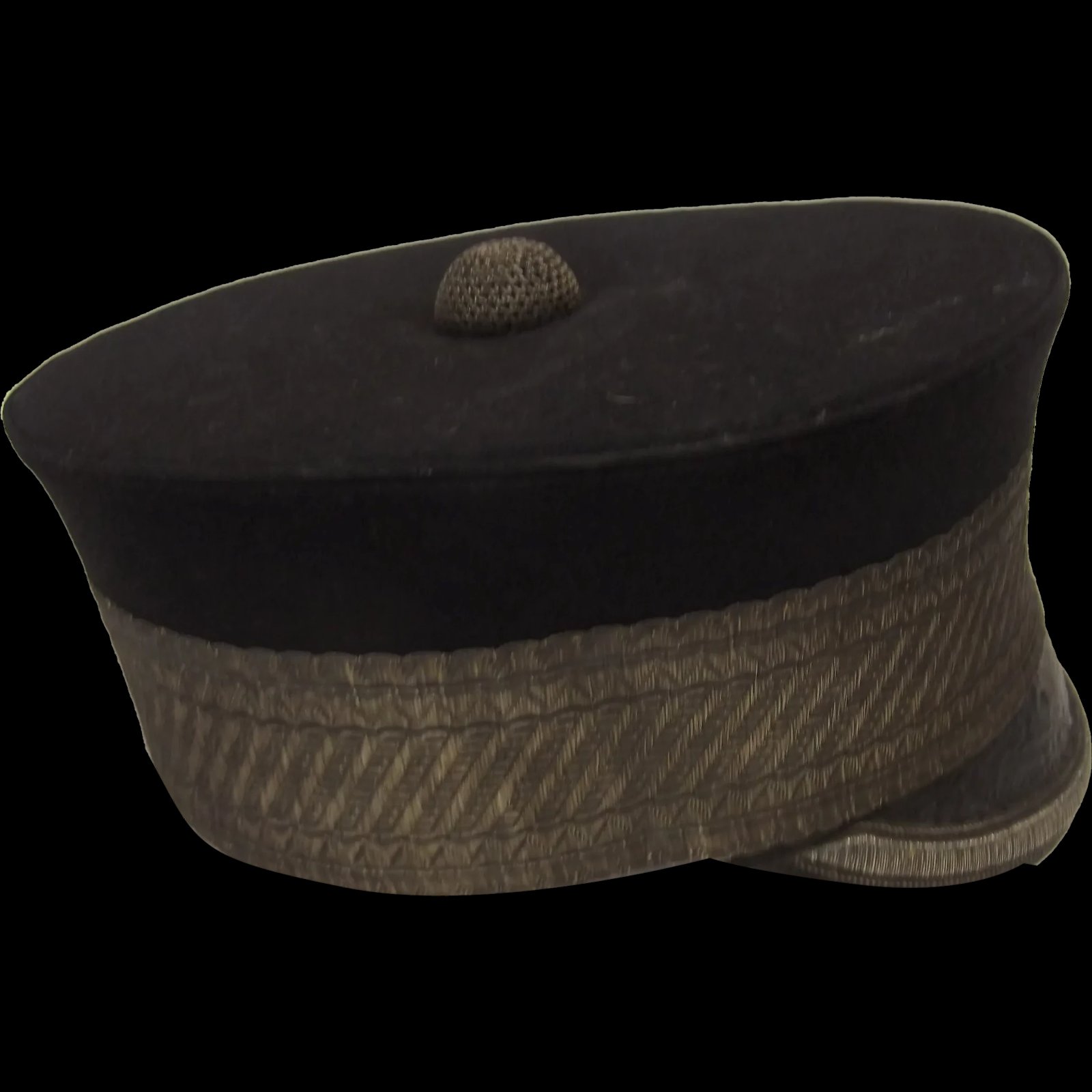 Late Victorian 1880 Pattern Officers Forage Cap By Hobson & Sons