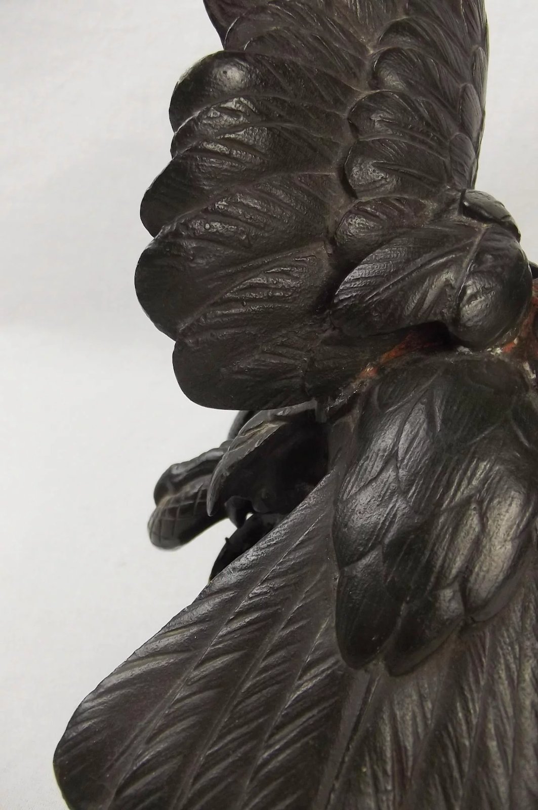 Late Victorian Antoine-Louis Barye Style Bronze Eagle & Snake Sculpture - Image 4