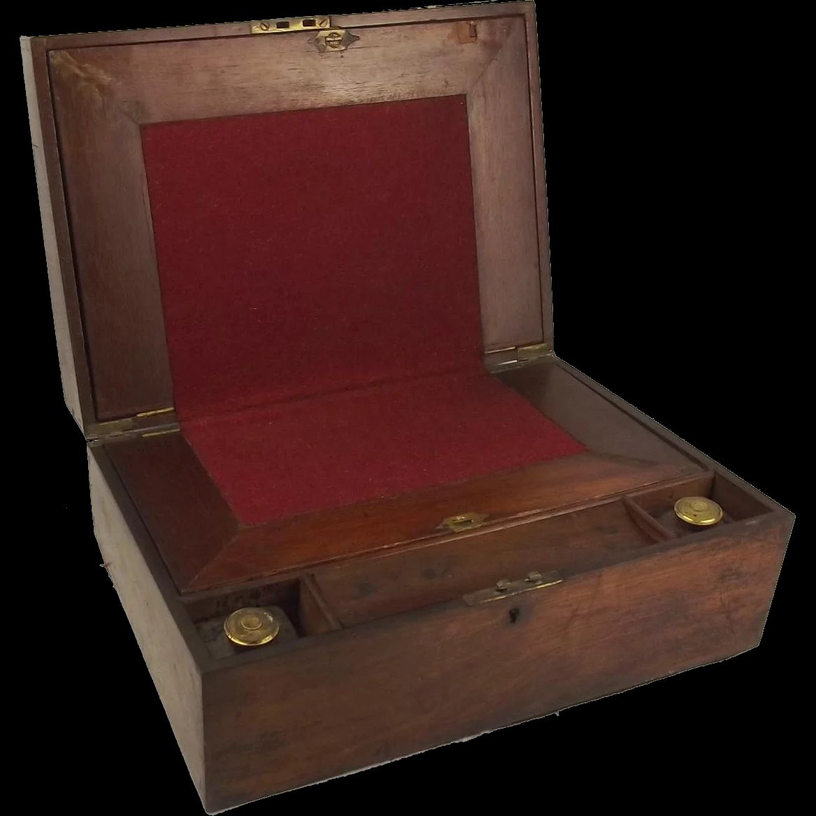 Late Victorian Walnut Writing Slope