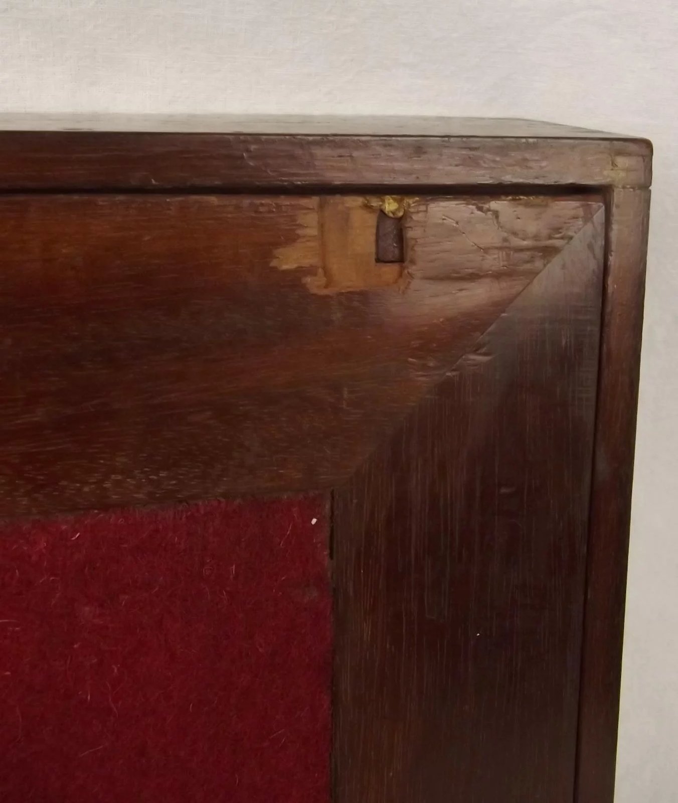 Late Victorian Walnut Writing Slope - Image 6