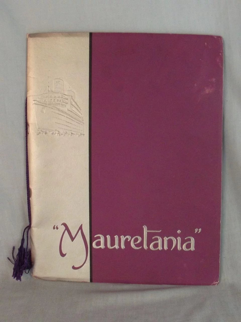 Launch Souvenier Brochure - RMS Mauretania (1938) - Cunard White Star - Image 2