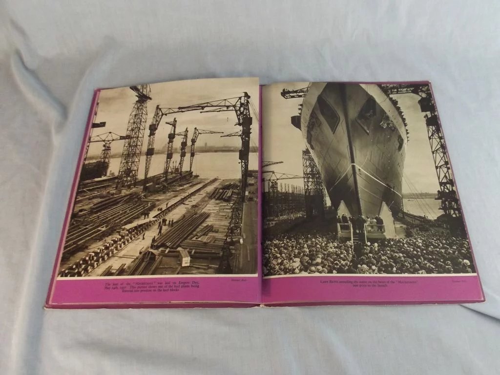 Launch Souvenier Brochure - RMS Mauretania (1938) - Cunard White Star - Image 7