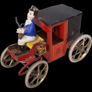 Lehmann No.420 "MOTOR CAR" Tinplate Clockwork Horse-less Carriage
