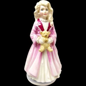 Limited Edition Royal Doulton Faith Child & Teddy Bear Figurine