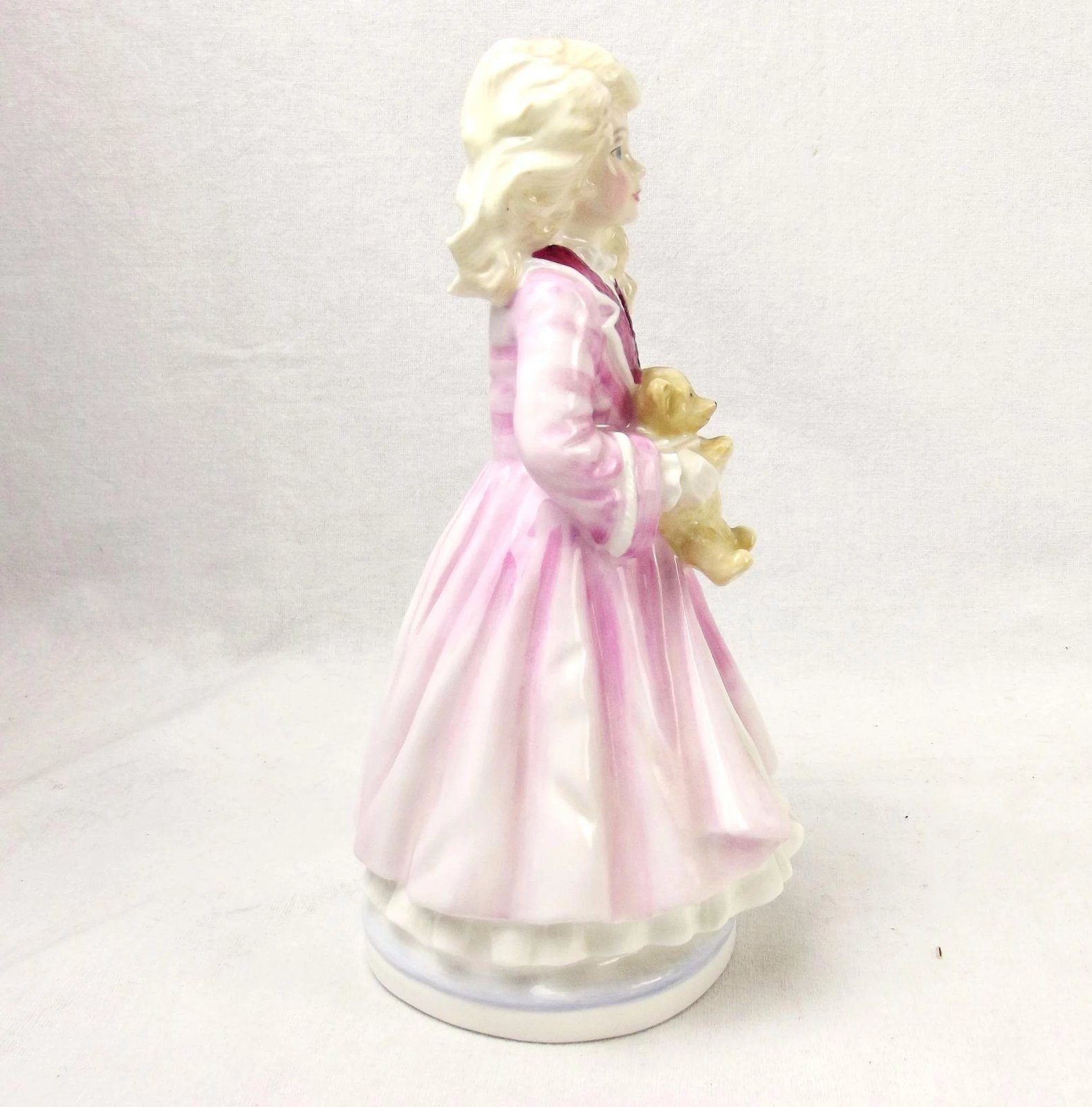 Limited Edition Royal Doulton Faith Child & Teddy Bear Figurine - Image 6