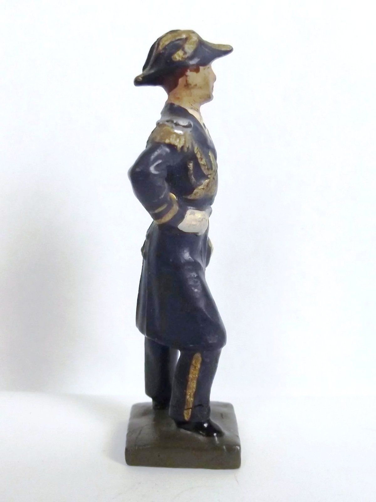 Lineol Hand Painted Imperial German Navy Admiral Raeder Composite Figurine - Image 3
