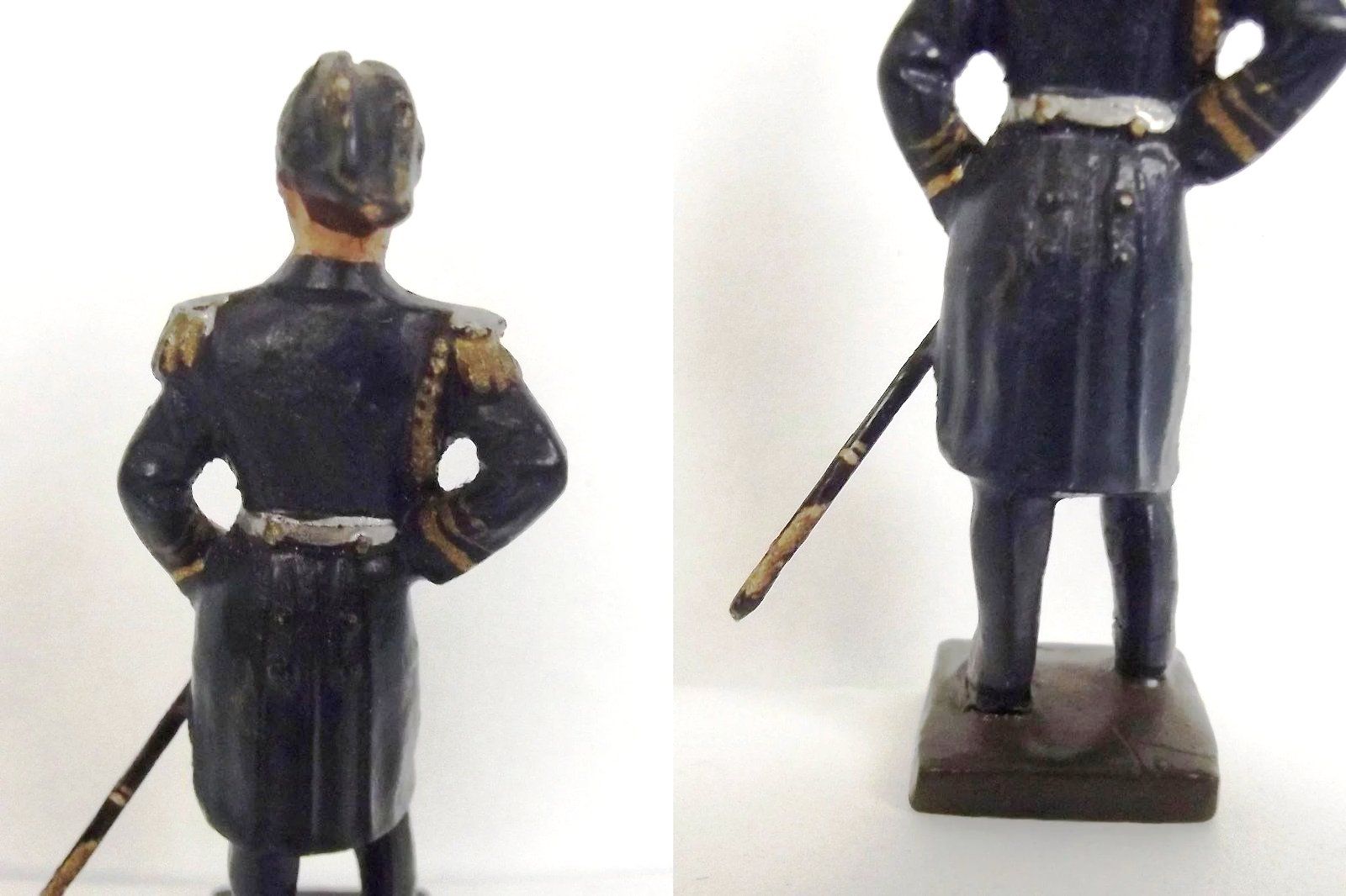 Lineol Hand Painted Imperial German Navy Admiral Raeder Composite Figurine - Image 6