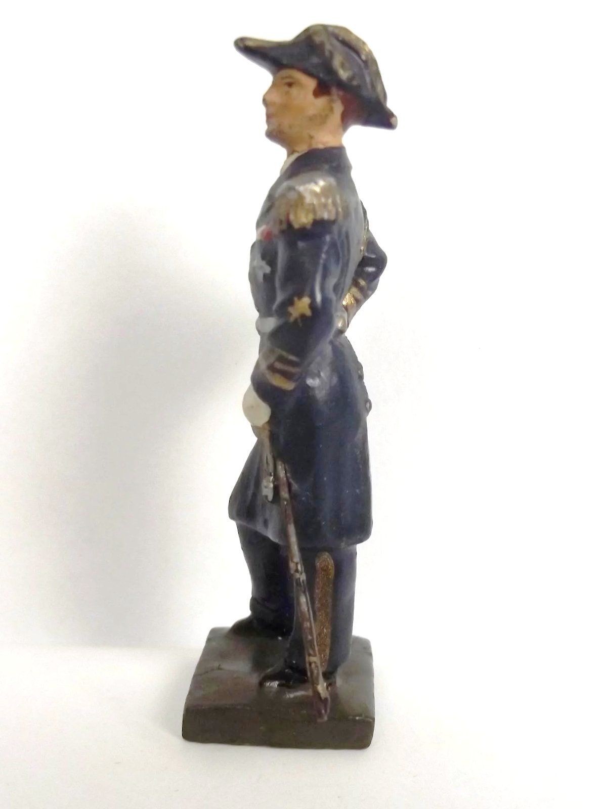 Lineol Hand Painted Imperial German Navy Admiral Raeder Composite Figurine - Image 7