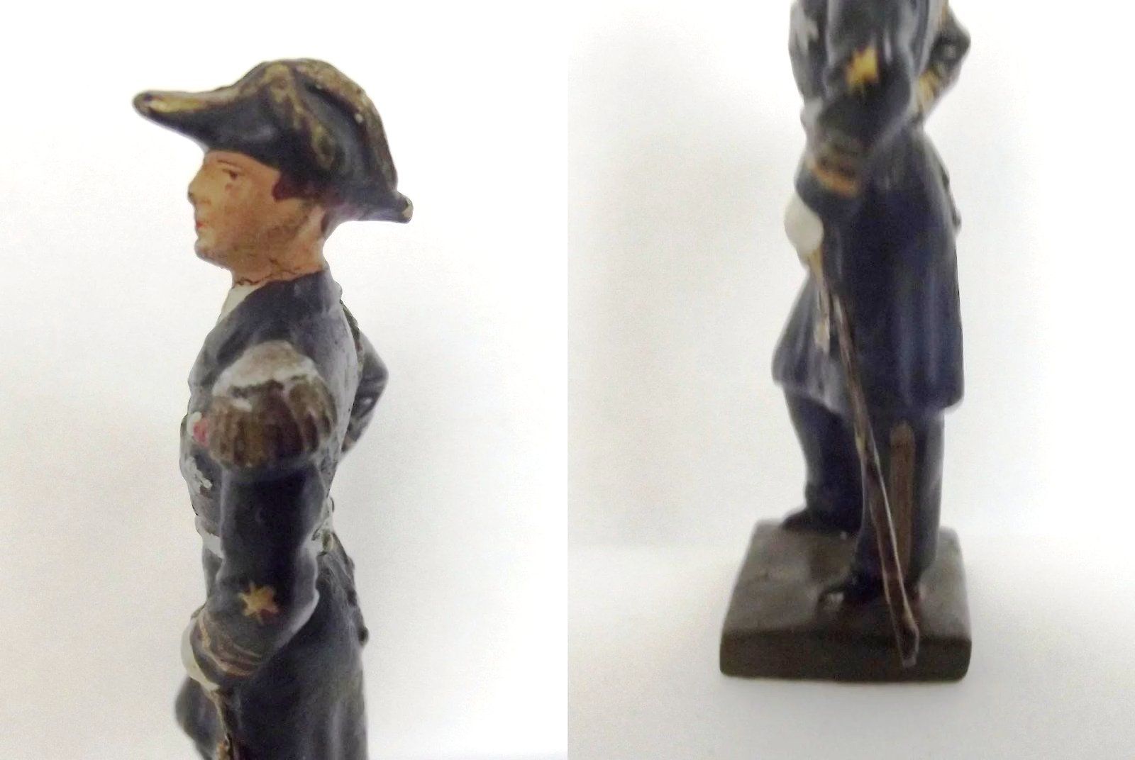 Lineol Hand Painted Imperial German Navy Admiral Raeder Composite Figurine - Image 8