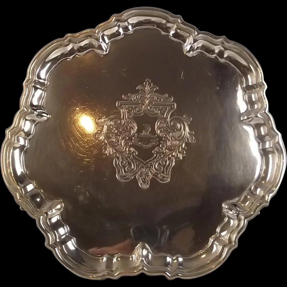 London 1900 Small Silver Salver