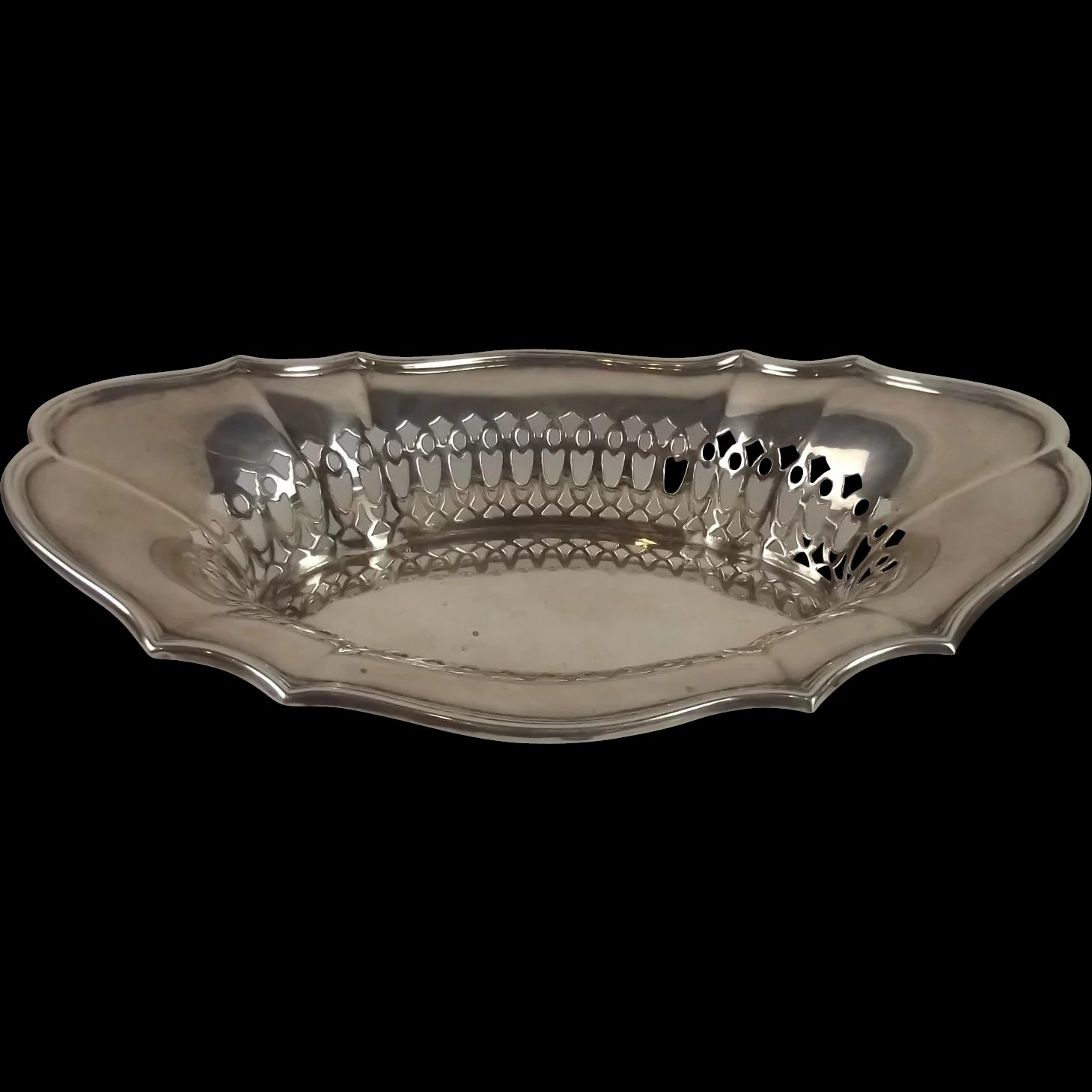London 1918 Silver Bon-Bon Dish