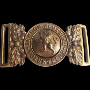 London Scottish Volunteers Belt Buckle