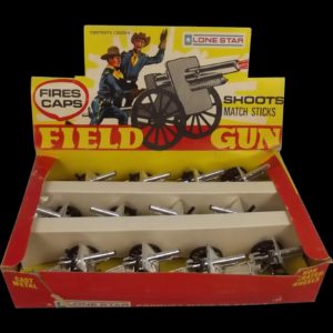 Lone Star Field Gun Trade Box & 12 Complete Field Guns