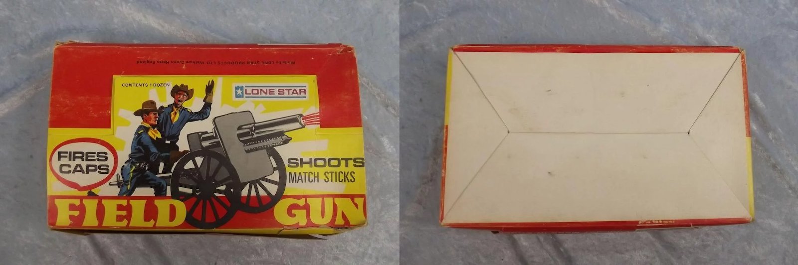 Lone Star Field Gun Trade Box & 12 Complete Field Guns - Image 8