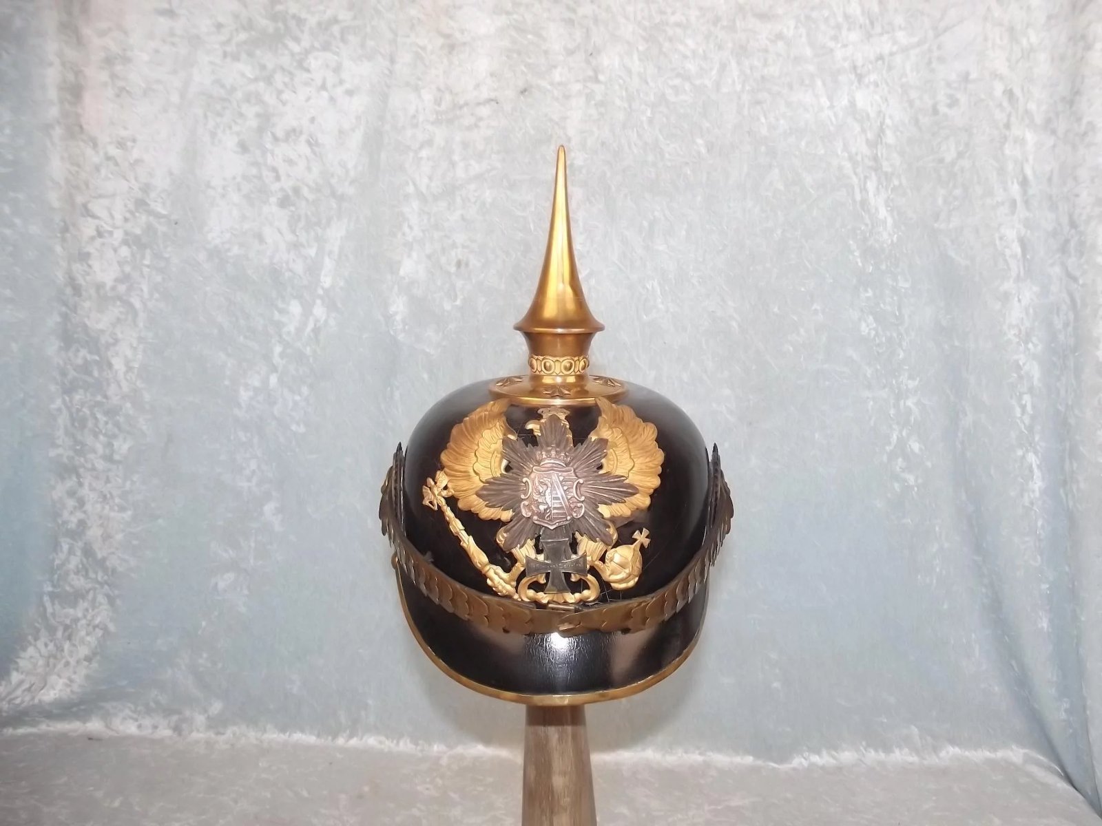 M1895 Prussian Infantry Regiment 23 Reservists Officers Pickelhaube Helmet - Image 2