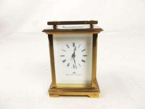 Matthew Norman 1754 Swiss Carriage Clock in Original Box With All Documents and One Key