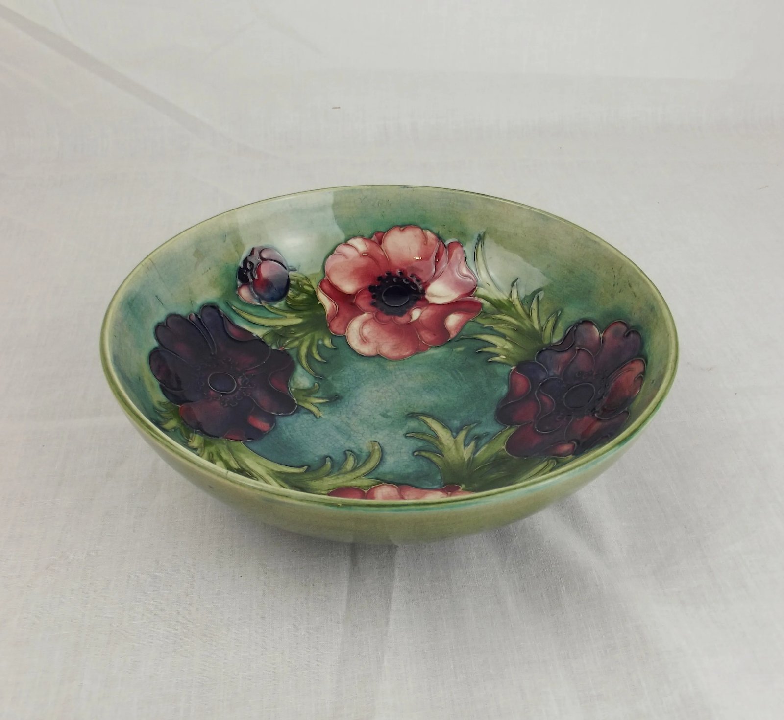 Moorcroft Anemone Pattern Bowl - Image 2
