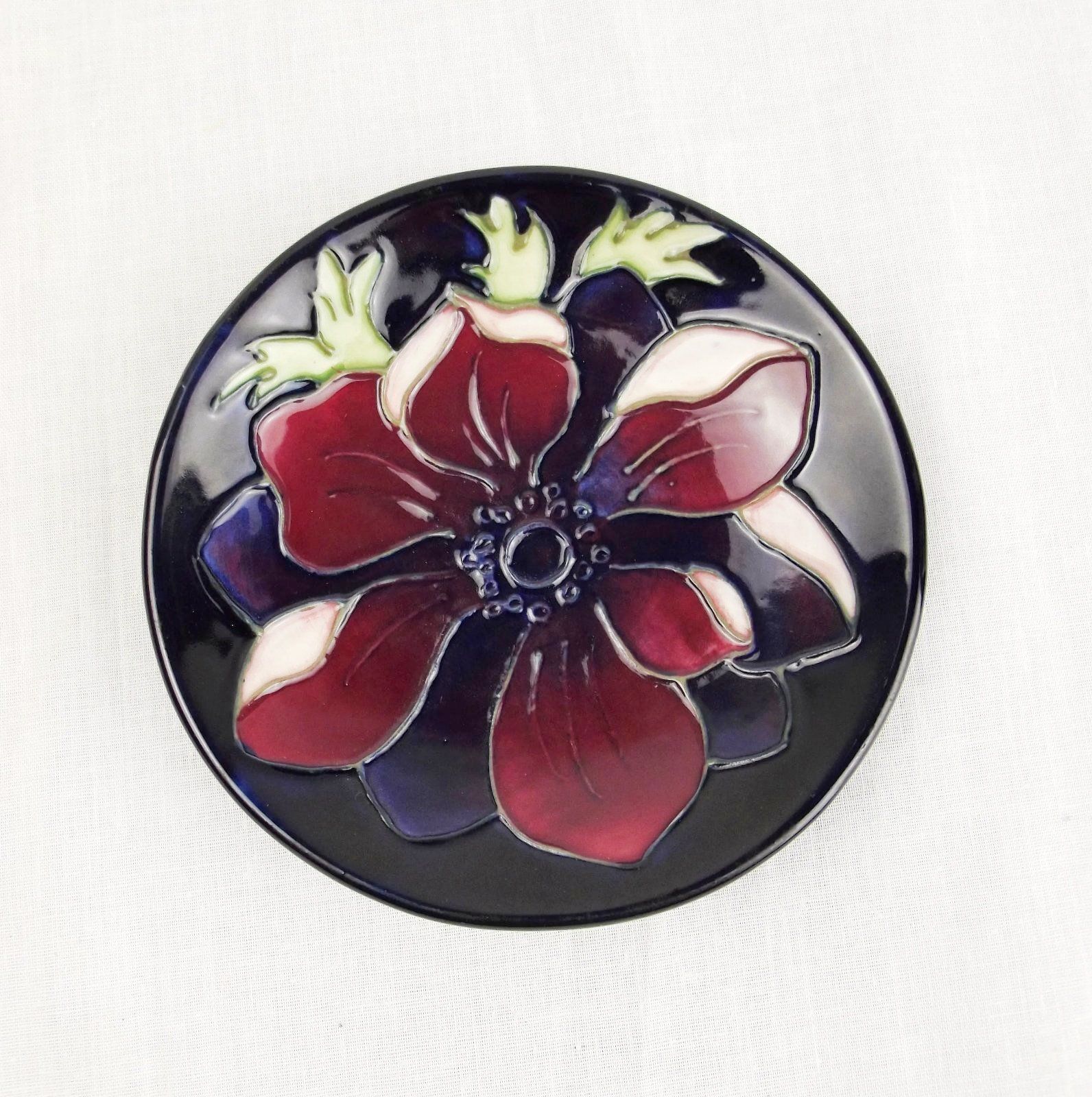 Moorcroft Anemone Pattern Pin Dish - Image 2