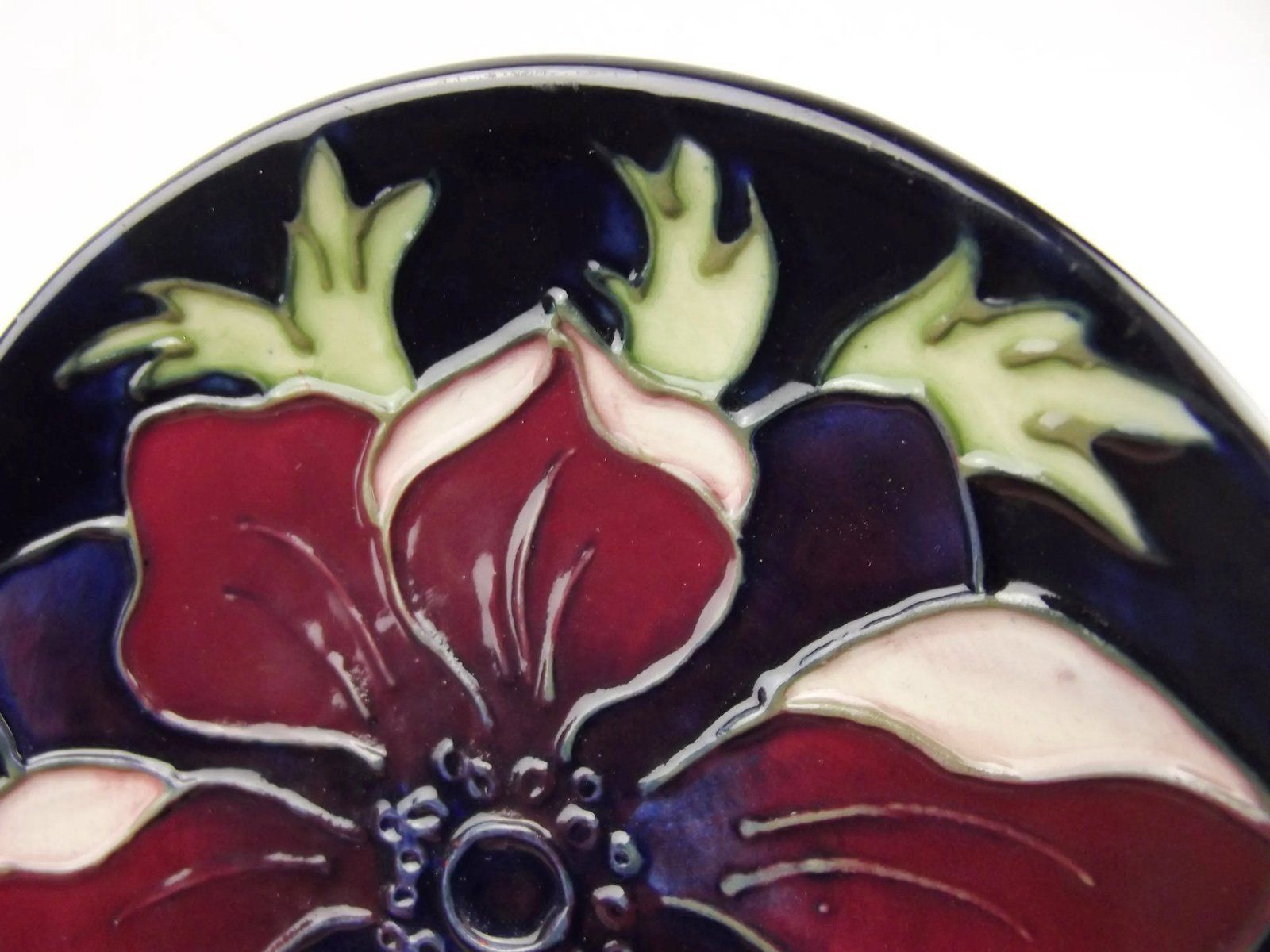 Moorcroft Anemone Pattern Pin Dish - Image 3