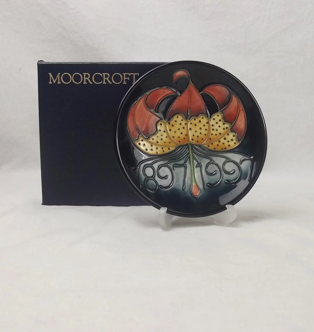 Moorcroft Centenary Pin Dish #1 - Image 2