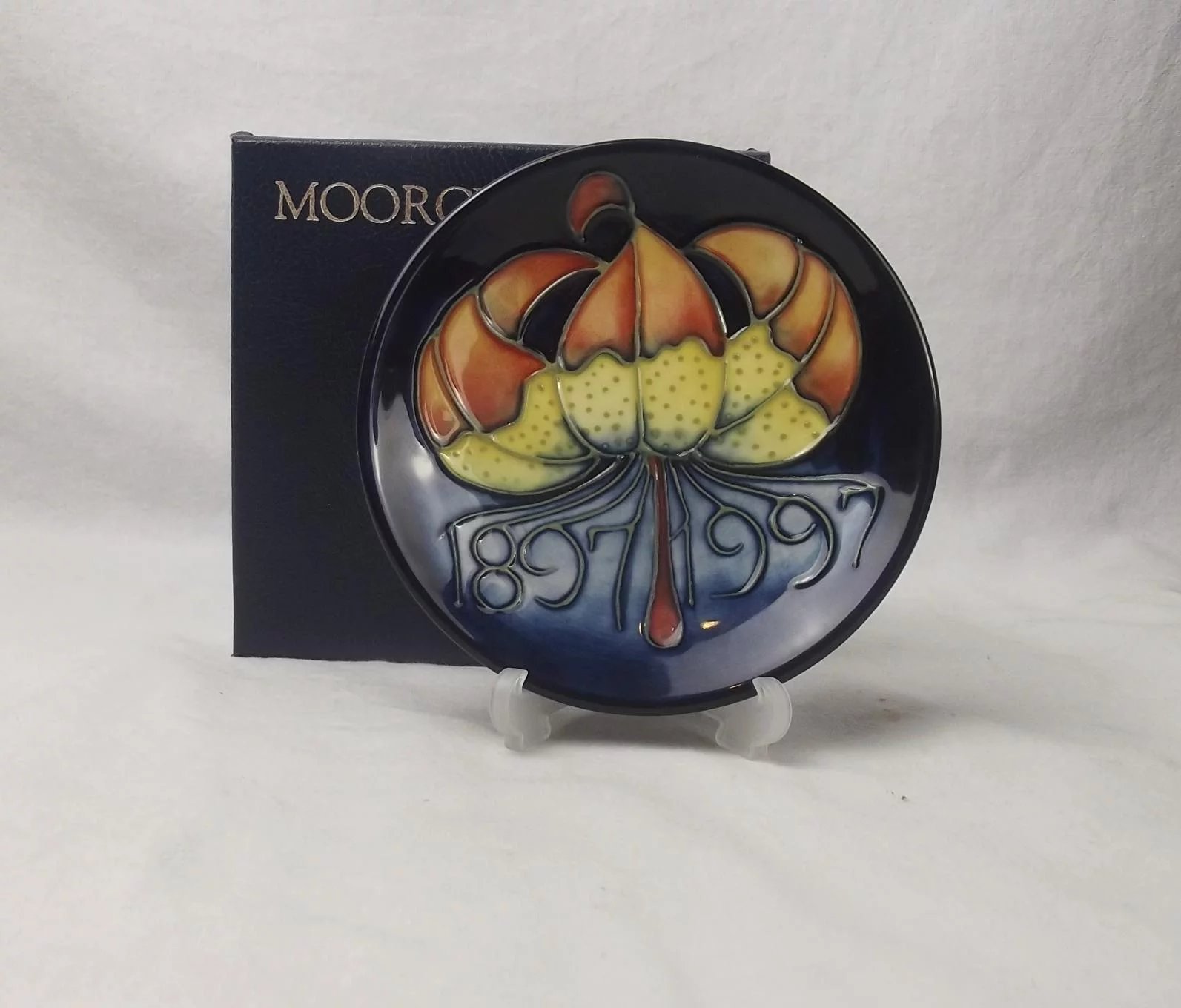 Moorcroft Centenary Pin Dish #2 - Image 2