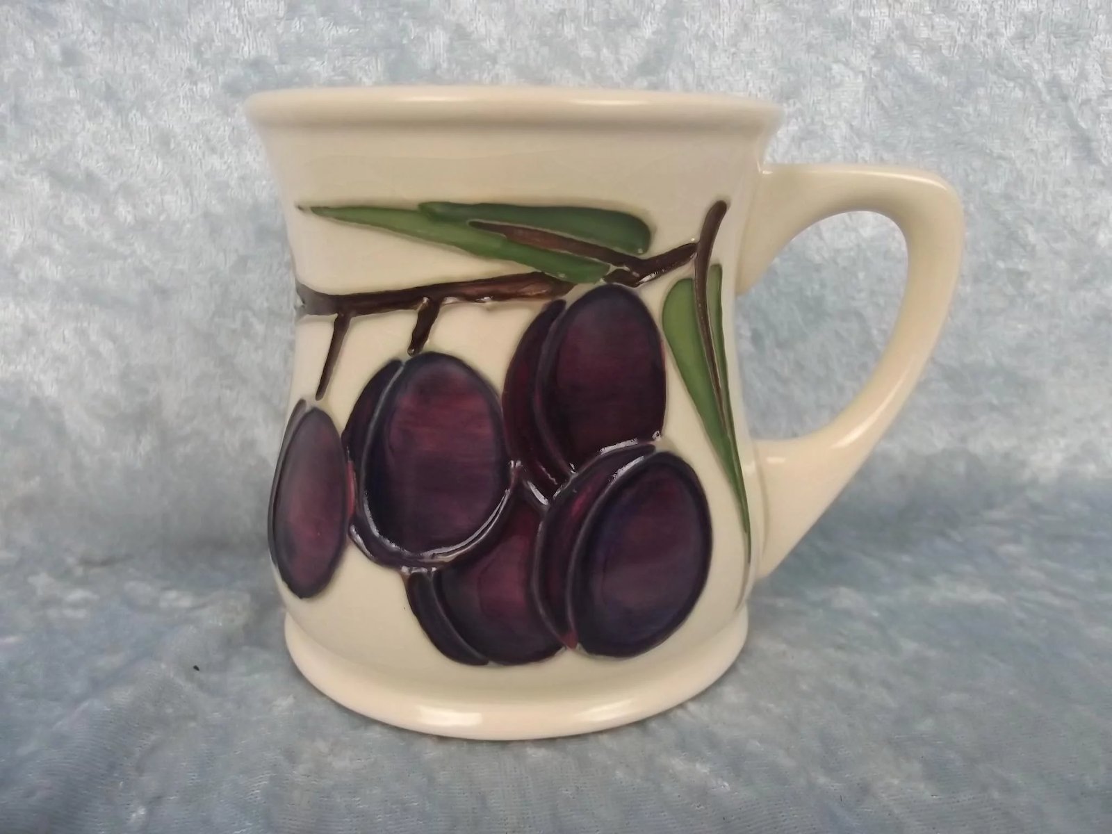 Moorcroft Floral Grape Pattern Mug #1 - Image 4