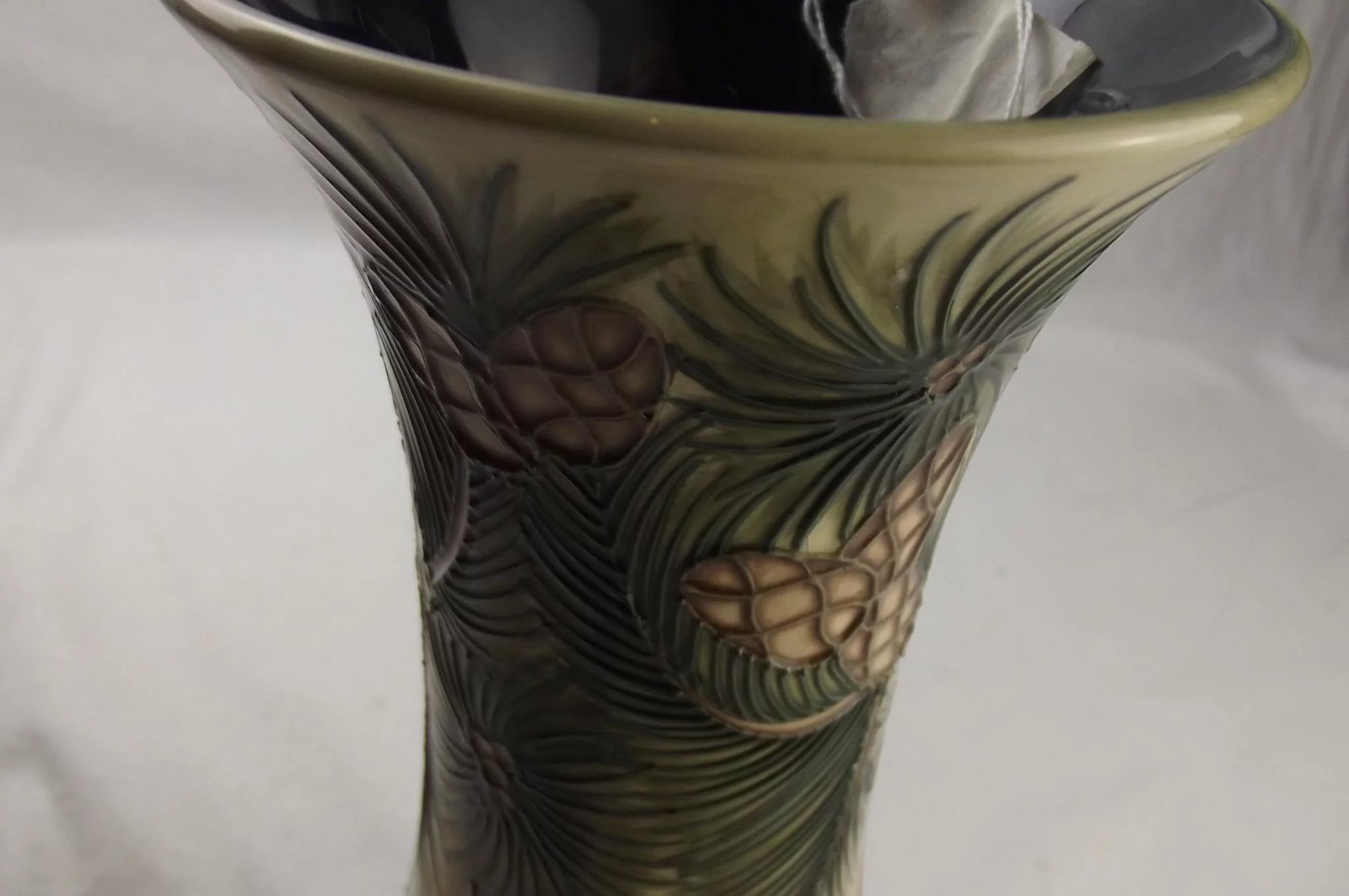 Moorcroft Pine Cone Vase - Image 5