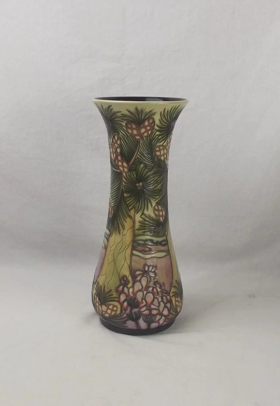 Moorcroft Pine Cone Vase - Image 4