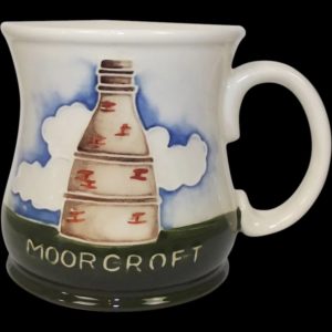 Moorcroft Pottery Bottle Kiln Mug 1986