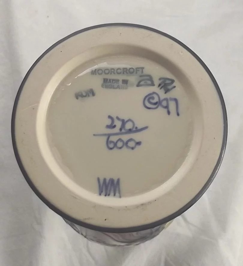 Moorcroft Pottery Crown Imperial Pattern Vase - Image 2