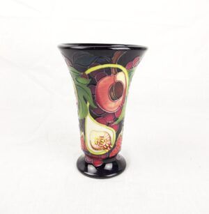 Moorcroft Queens Choice Pattern Small Flared Vase c2014