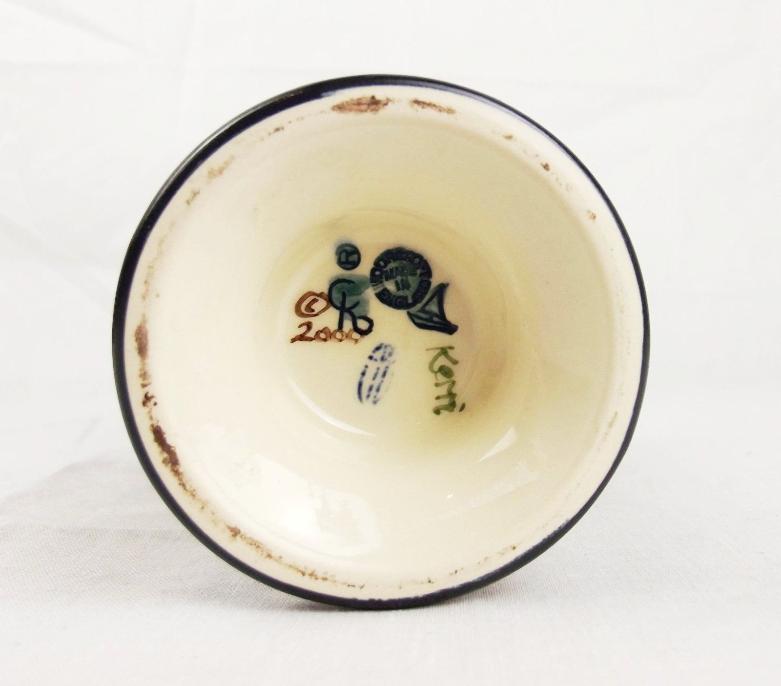 Moorcroft Queens Choice Pattern Small Flared Vase c2014 - Image 7
