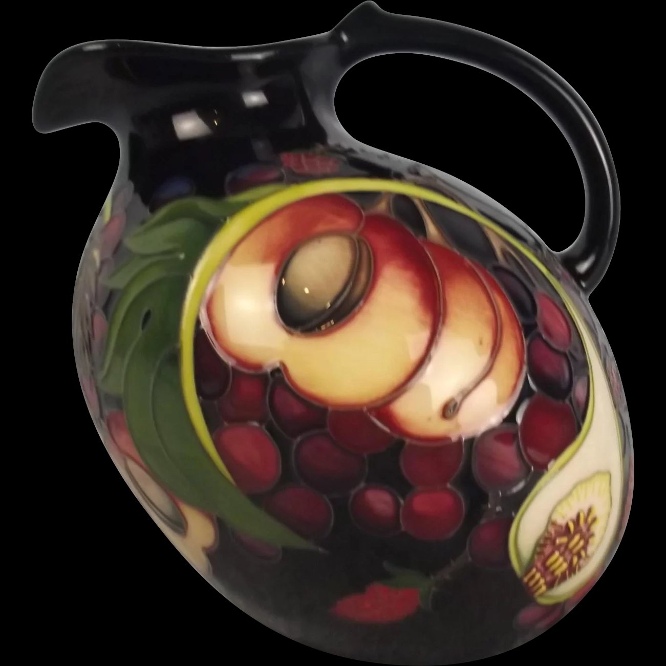 Moorcroft Queens Choice Squat Flagon Jug – Emma Bossons – 2001
