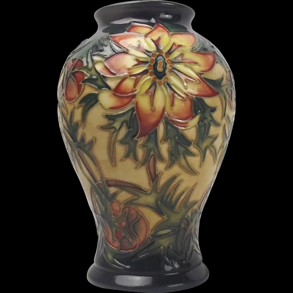 Moorcroft Spike Pattern Small Vase