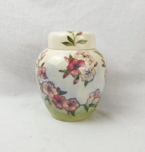 Moorcroft Spring Blossom Ginger Jar With Lid c1990