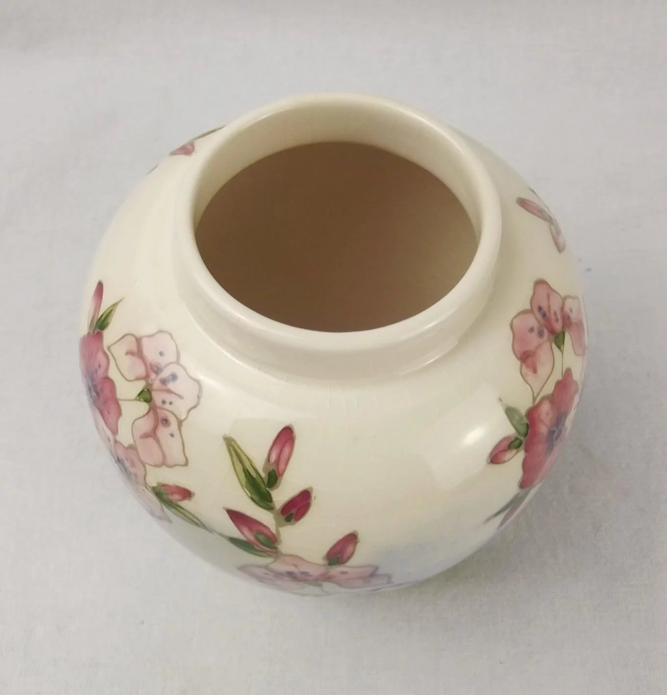 Moorcroft Spring Blossom Ginger Jar With Lid c1990 - Image 4