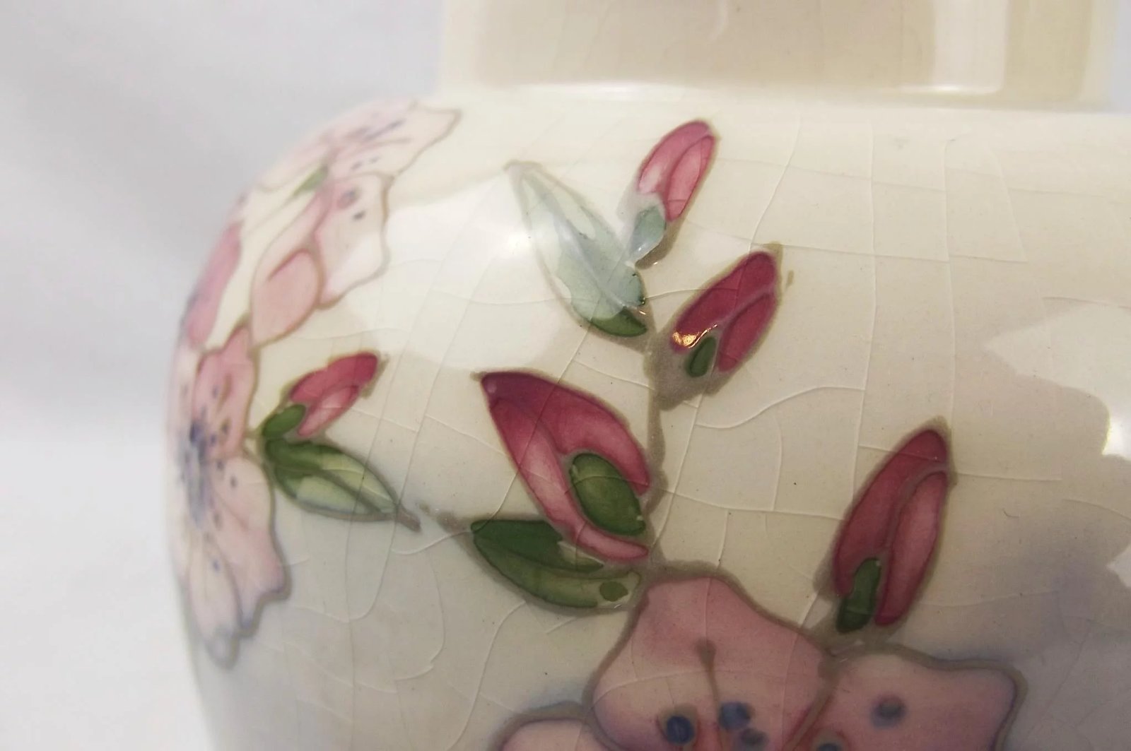 Moorcroft Spring Blossom Ginger Jar With Lid c1990 - Image 5