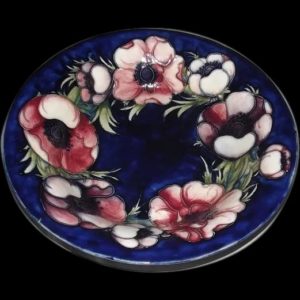 Moorcroft 'Anemone' Shallow Bowl 1928-49 Pattern