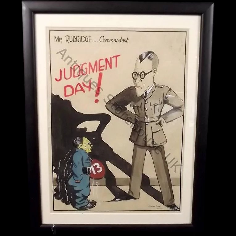 Mr Rubridge, Commandant, Judgement Day By Jimmy James Friell 1943