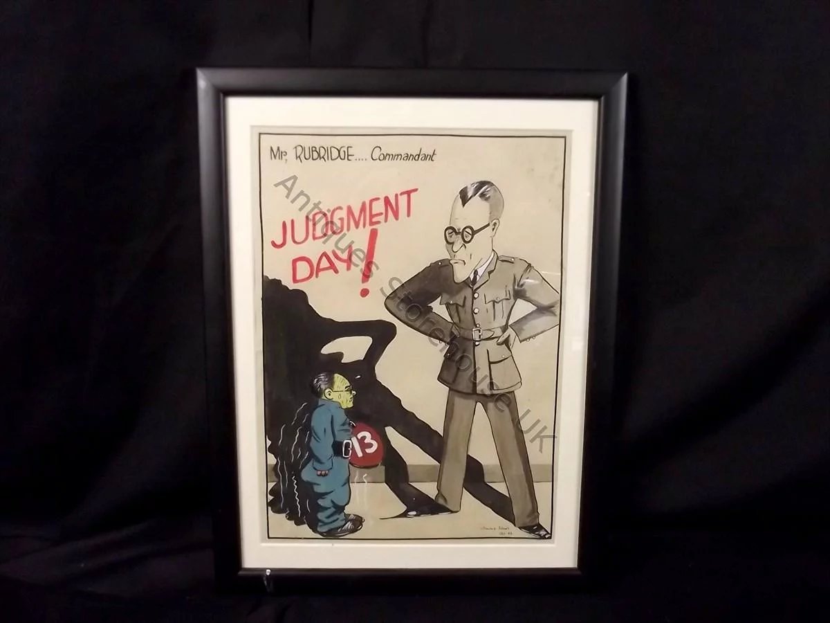 Mr Rubridge, Commandant, Judgement Day By Jimmy James Friell 1943 - Image 2